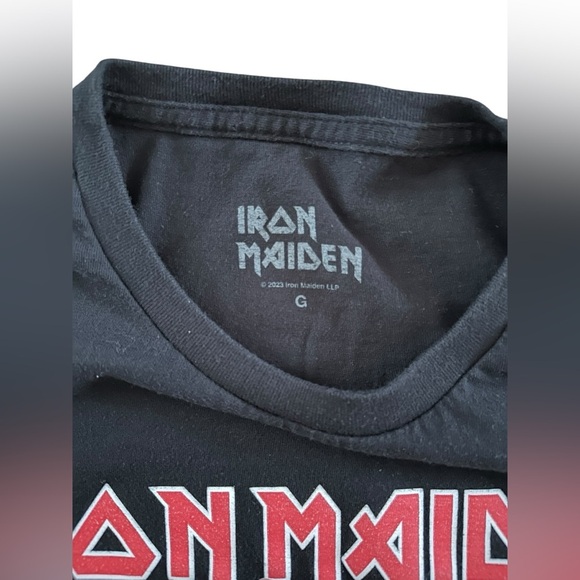 Iron Maiden “Senjutsu Samurai Eddie” Band Tee (2023) – Size Large - Picture 3 of 6